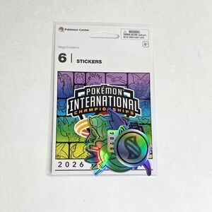 Pokémon Center NAIC 2026 Pokemon International Championship Exclusive Stickers